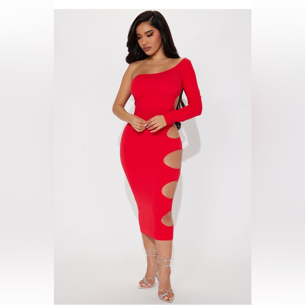 Beautiful red dress